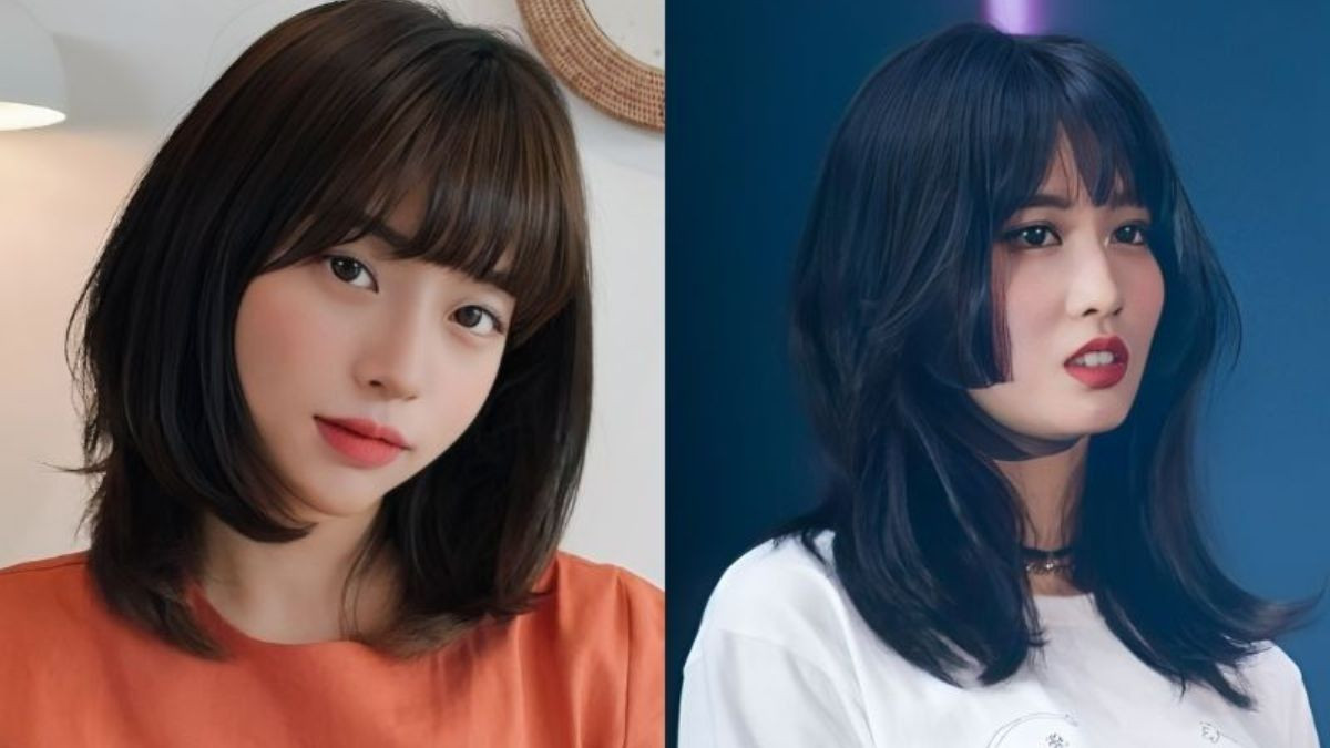 Kiểu tóc ngắn ngang vai Hime độc đáo cho nữ mặt tròn