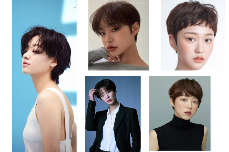 kiểu tóc ngắn tomboy cá tính cho mặt tròn, phá cách và cuốn hút