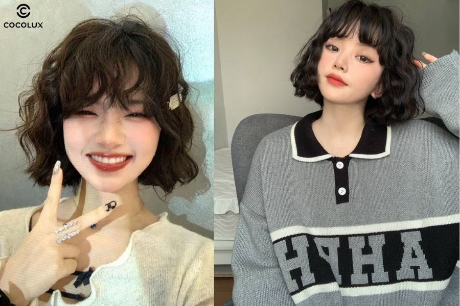 Kiểu tóc nữ đẹp xoăn hippie phóng khoáng, cá tính và cuốn hút