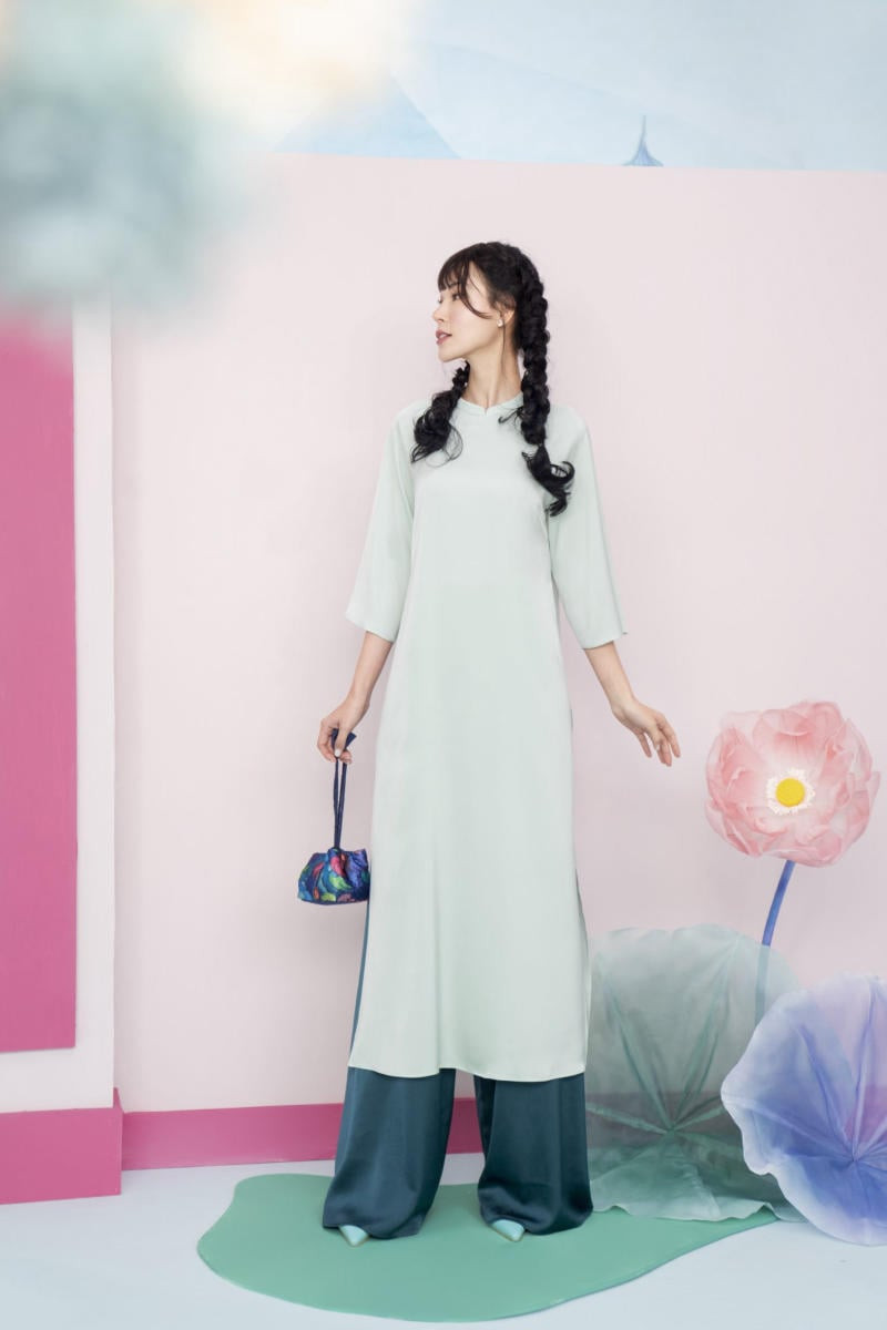 kiểu tóc nữ mặc áo dài phù hợp kiểu dáng áo dài