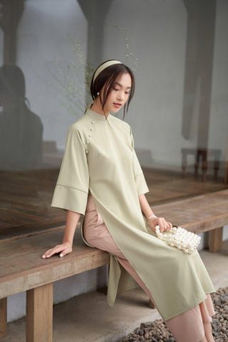 kiểu tóc nữ mặc áo dài