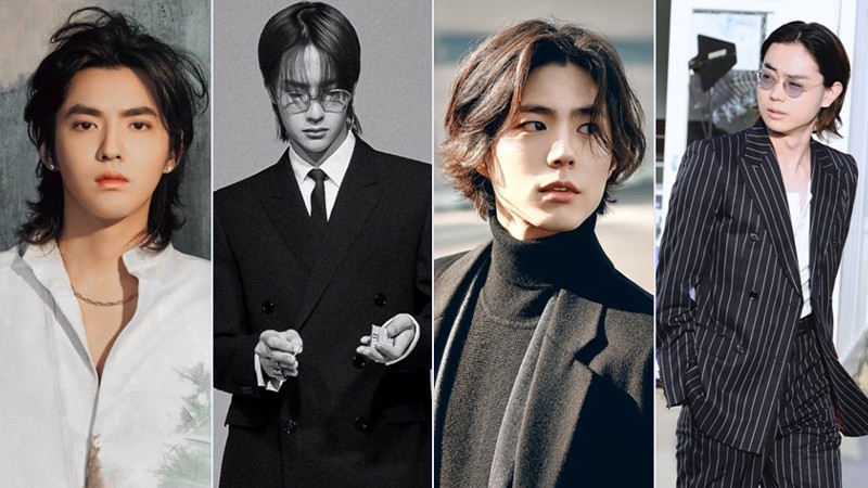 Kiểu tóc phân tán nam không kén khuôn mặt