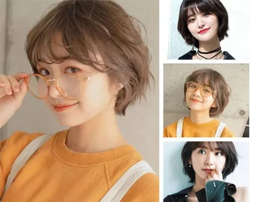 Kiểu tóc pixie ngắn uốn nhẹ cho quý cô trung niên