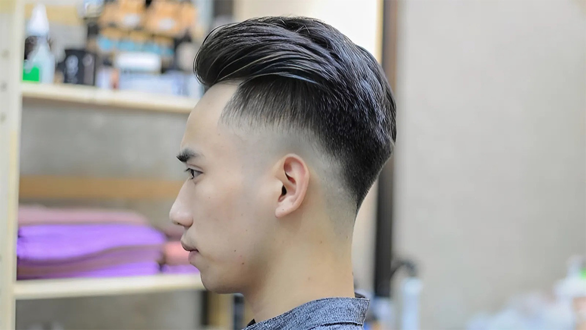 Kiểu tóc Quiff gáy nhọn đẹp và lôi cuốn cho quý ông