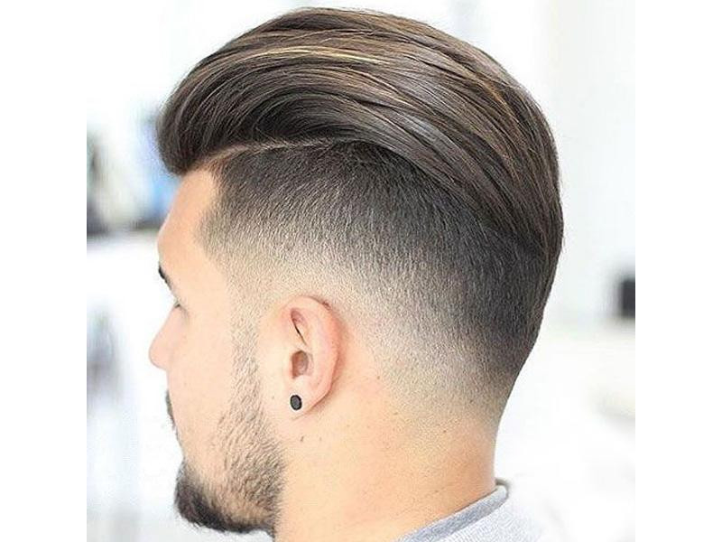 Kiểu tóc quiff gáy nhọn lịch lãm