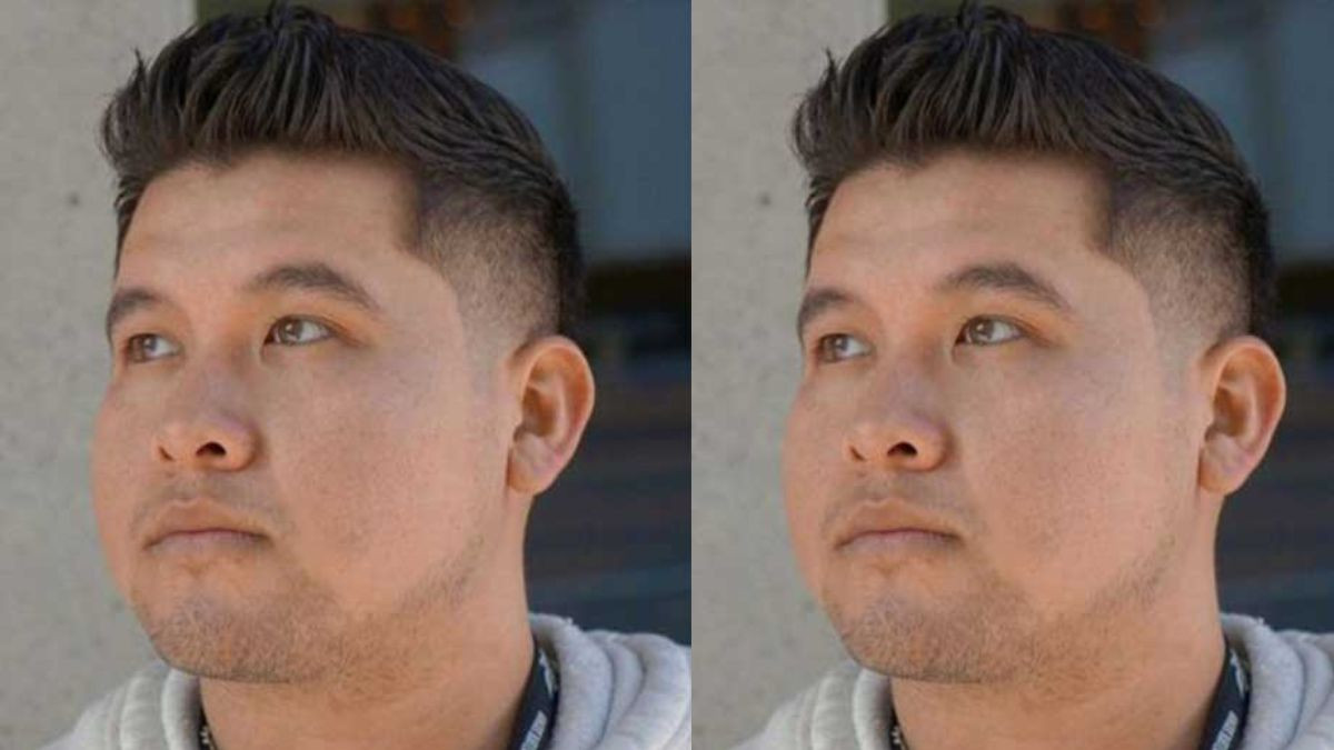 Kiểu tóc quiff ngắn cho mặt tròn giúp khuôn mặt cân đối hơn