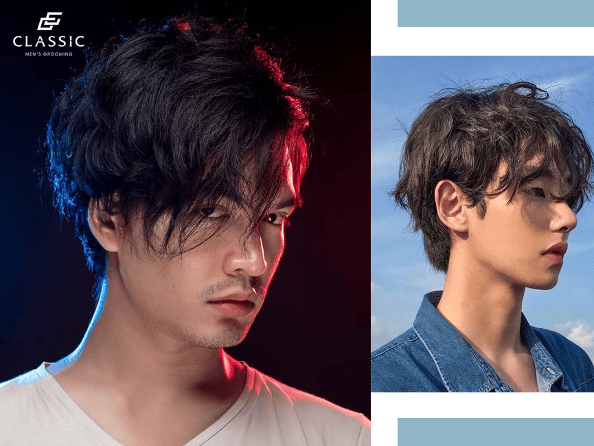 Kiểu tóc rối tự nhiên, phong trần cho kiểu tóc ăn Tết nam cuốn hút