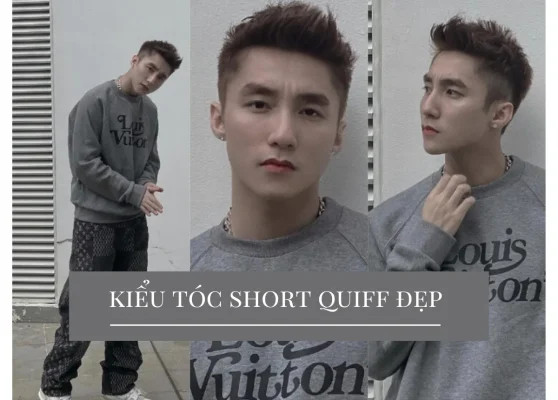 Kiểu tóc Short Quiff năng động và hiện đại