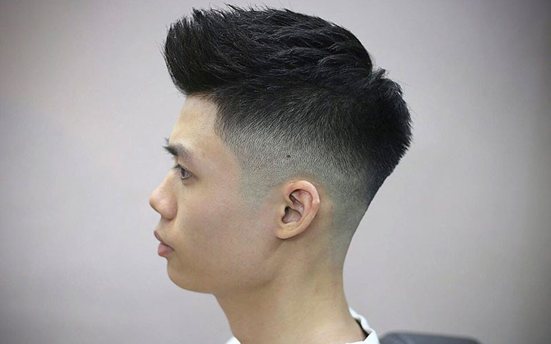 Kiểu tóc short quiff ngắn gọn