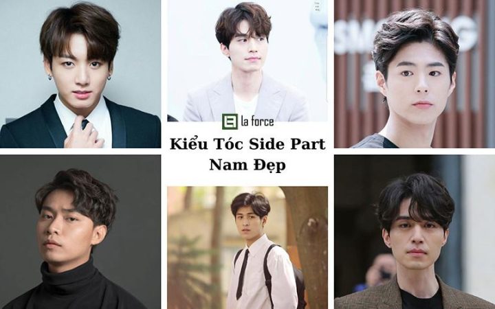 Kiểu tóc side part 5/5 uốn cổ điển