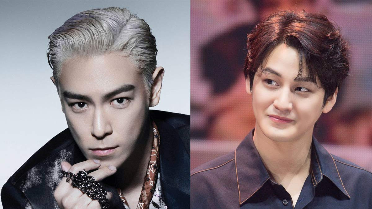 kiểu tóc side part 7 3 uốn nhuộm màu nâu hạt dẻ