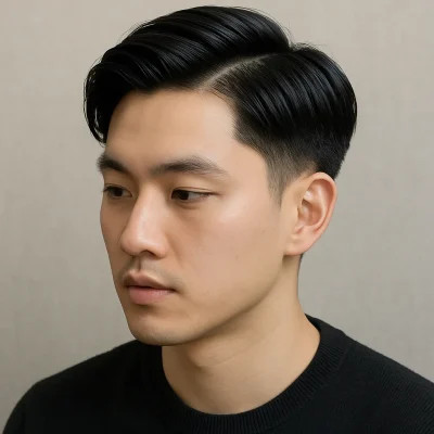 Kiểu tóc side part 7/3 nam giới hiện đại