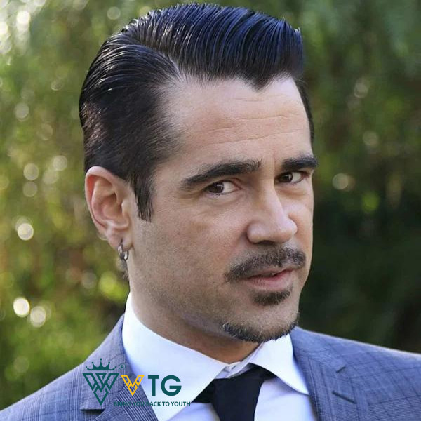 Kiểu tóc side part cổ điển dành cho nam tuổi 40, U50 lịch lãm