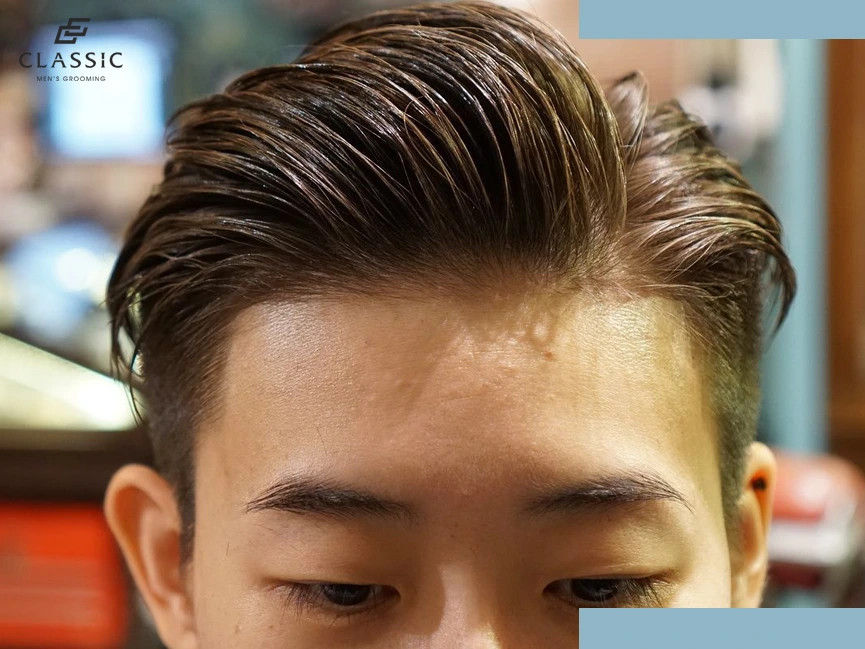 Kiểu tóc Side Part cổ điển và lịch lãm, phù hợp với mọi kiểu tóc ăn Tết nam