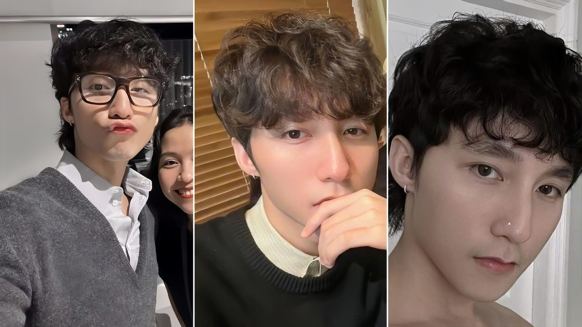 Kiểu tóc sport Sơn Tùng Curly độc đáo