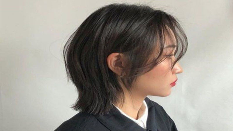 Kiểu tóc sư tử dài cúp đuôi ngoài kết hợp mái dài sành điệu