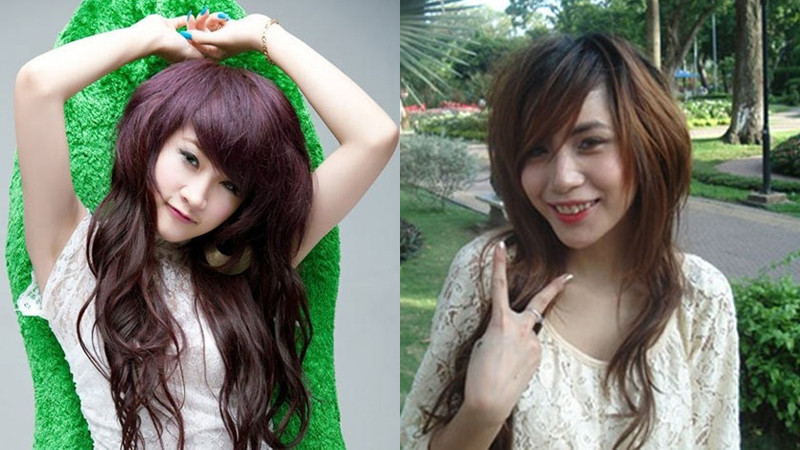 Kiểu tóc sư tử dài uốn xoăn nhẹ nhàng, tạo độ bồng bềnh tự nhiên