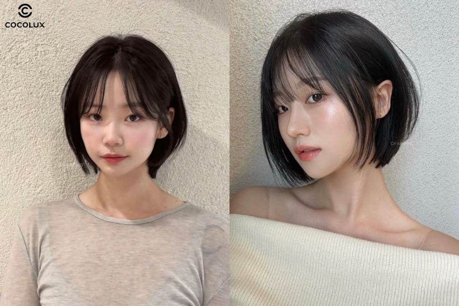 Kiểu tóc tém nữ dài duyên dáng, giữ nét nữ tính