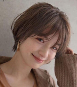 Kiểu tóc tém nữ Nhật Bản năng động