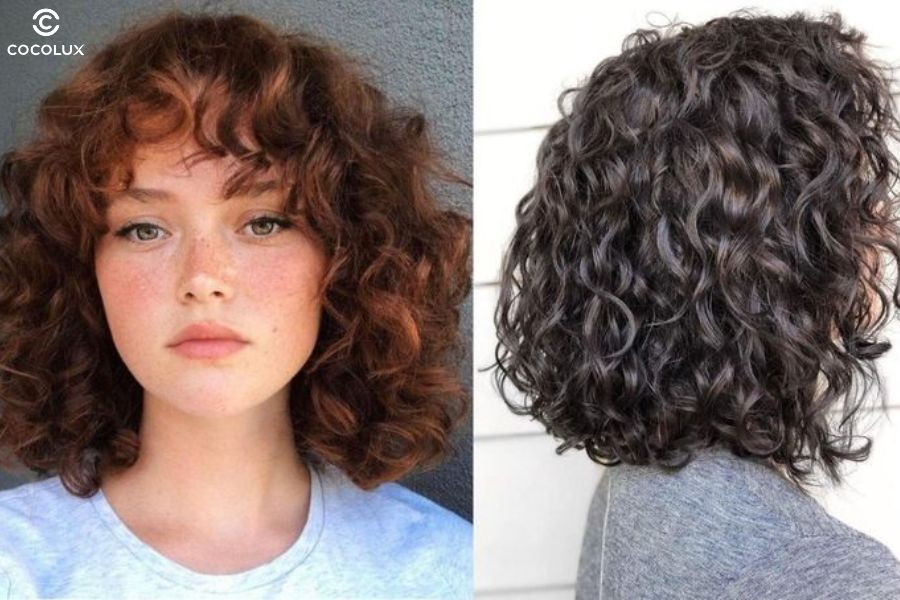 Kiểu tóc tém nữ xoăn xù cá tính và độc đáo
