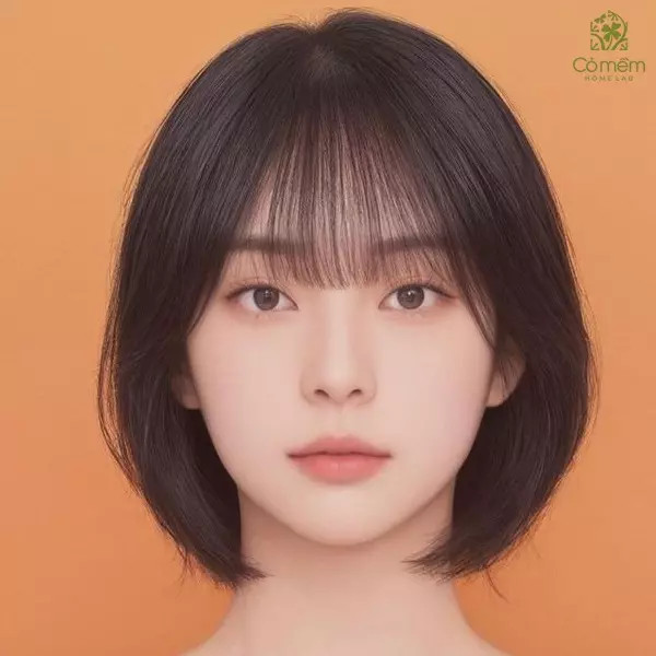 Kiểu tóc tém uốn chữ C