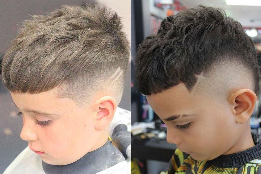 Kiểu tóc Textured Crop hiện đại, năng động cho bé trai đến trường