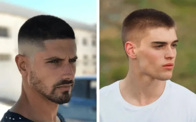 Kiểu tóc thủy quân lục chiến phù hợp với khuôn mặt tròn