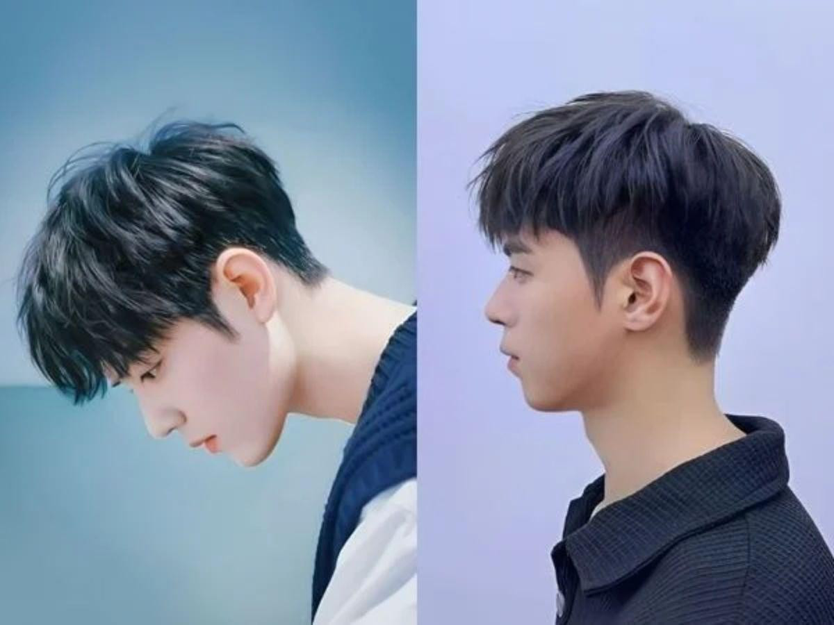 Kiểu tóc Two-block hiện đại cho nam mặt gầy gò má cao