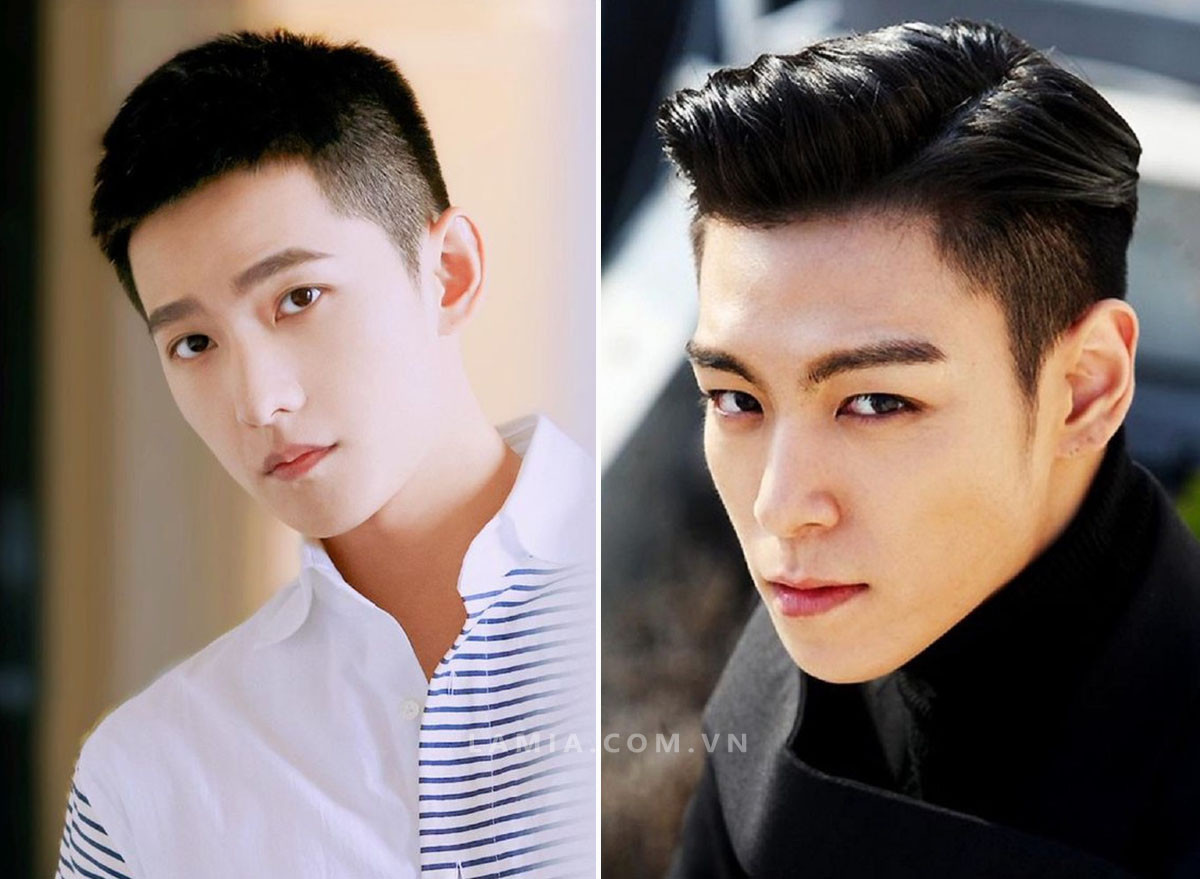 Kiểu tóc Undercut cho nam mặt dài