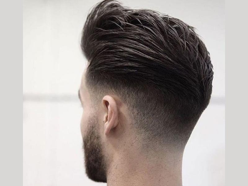 Kiểu tóc undercut gáy nhọn cho nam