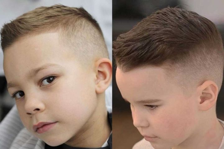 Kiểu tóc undercut gọn gàng cho bé trai 5 tuổi