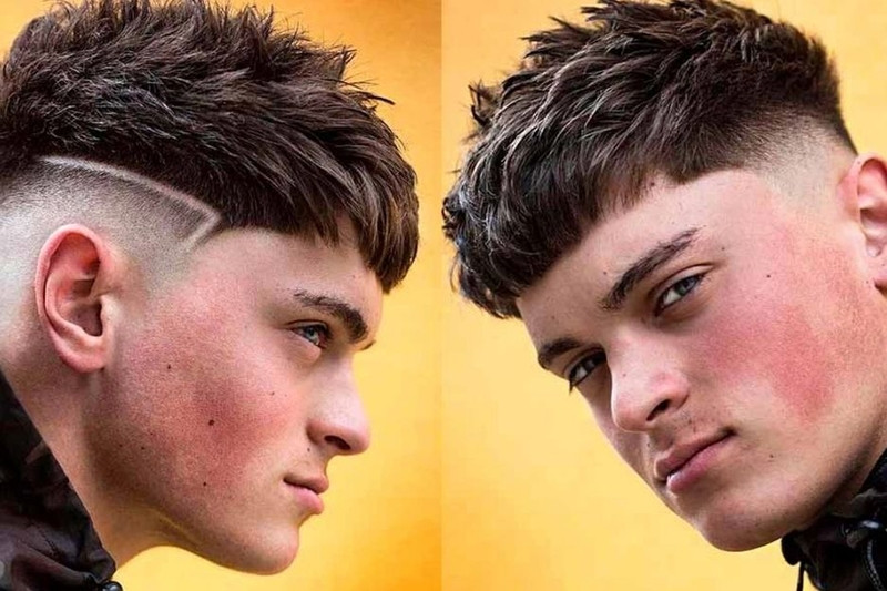 Kiểu tóc Undercut gọn gàng mạnh mẽ cho khuôn mặt trái xoan nam