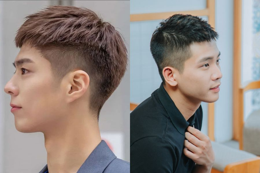 Kiểu tóc Undercut không vuốt tự nhiên và lịch lãm