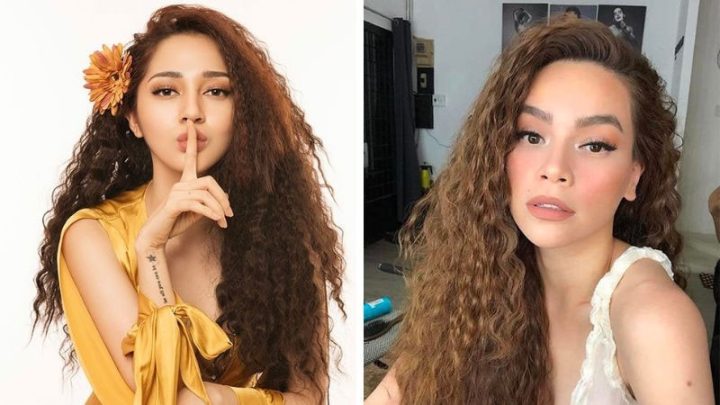 Kiểu tóc uốn đũa bồng bềnh