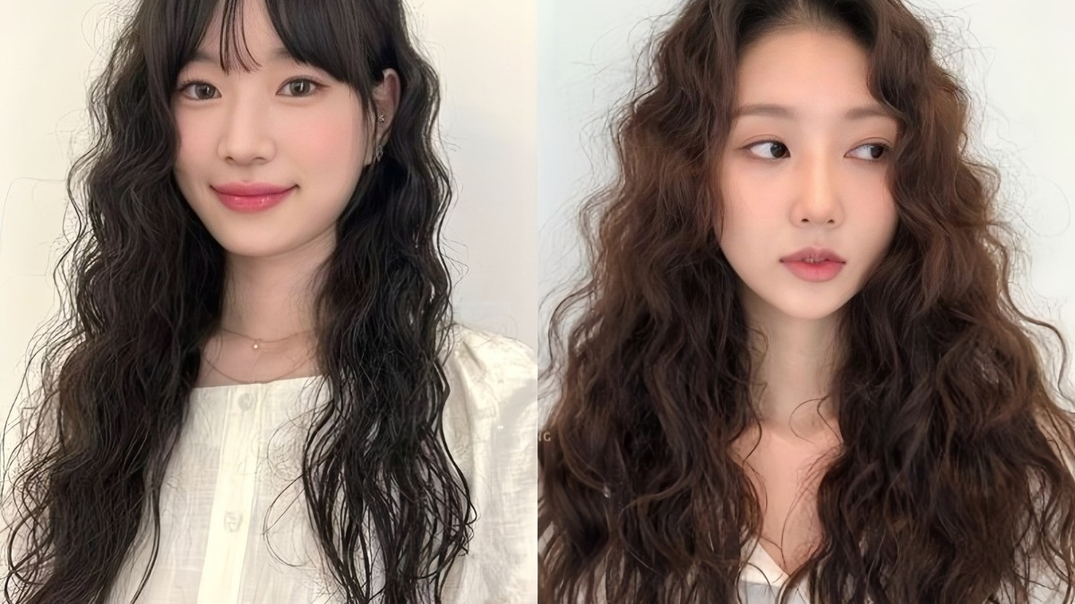 Kiểu tóc uốn xoăn Hippie tự nhiên, phong cách trẻ trung và cá tính 2025