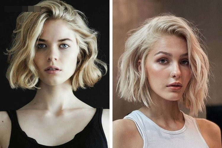 Kiểu tóc vic bob cho mặt vuông thanh lịch