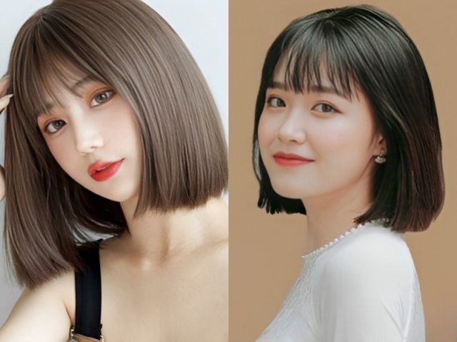 Kiểu tóc vic bob ngắn trẻ trung