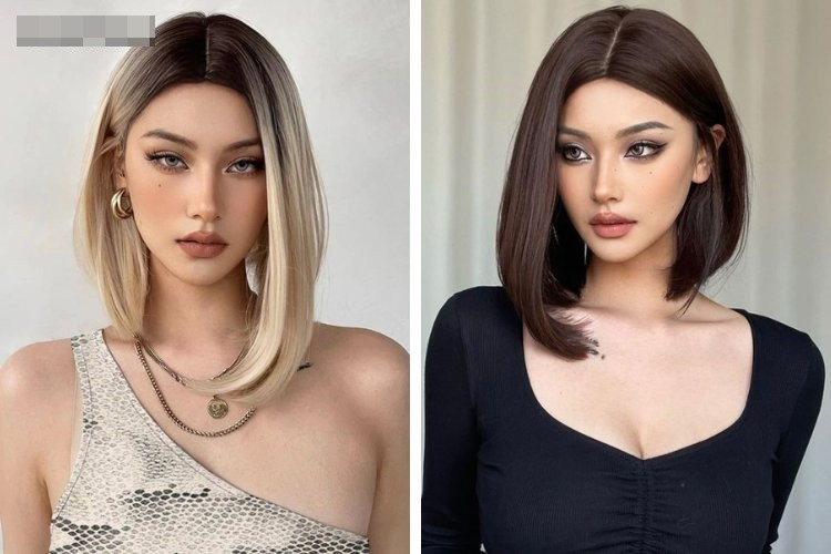 Kiểu tóc vic bob ngang vai cá tính