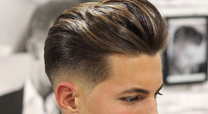 Kiểu tóc vuốt ngược lịch lãm giúp nam giới che phủ vùng hói đỉnh đầu hiệu quả