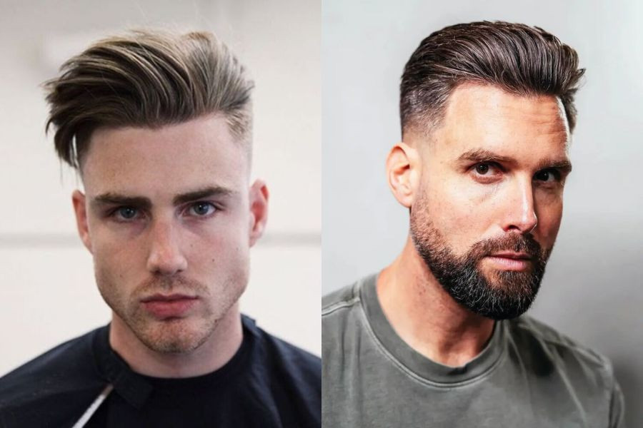 Kiểu tóc vuốt ngược nam tính và lịch lãm cho mùa hè