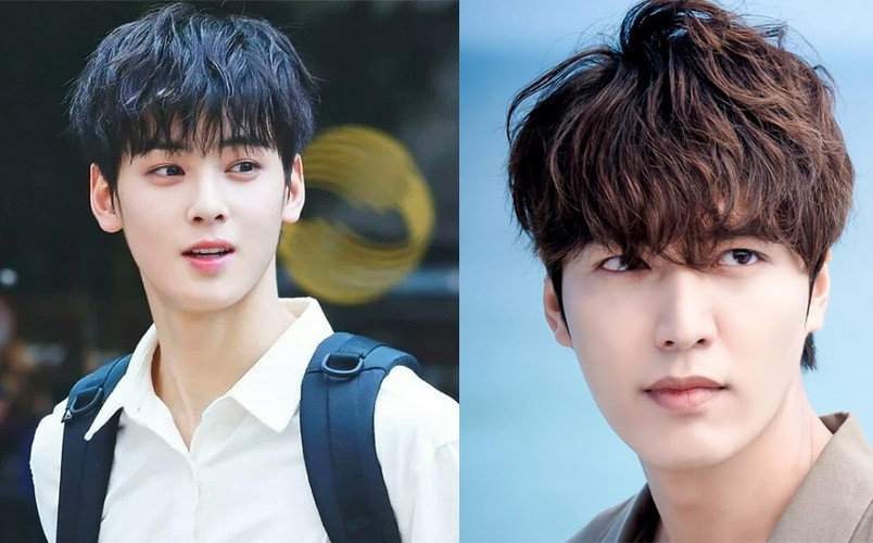 Kiểu tóc xoăn ruffled nhẹ nhàng phong cách Hàn Quốc