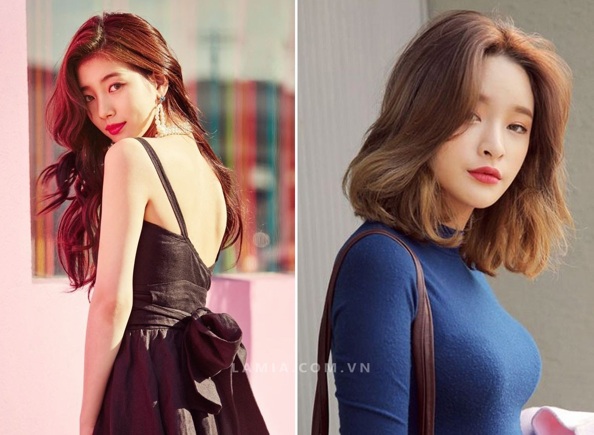 Kiểu tóc xoăn sóng to bồng bềnh tự nhiên