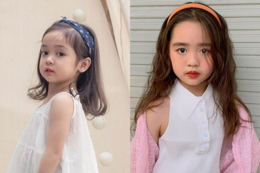 Lựa chọn kiểu tóc dài cho bé gái 10 tuổi theo hình dáng khuôn mặt