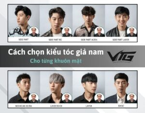 Lựa chọn tóc giả phù hợp với đường nét khuôn mặt