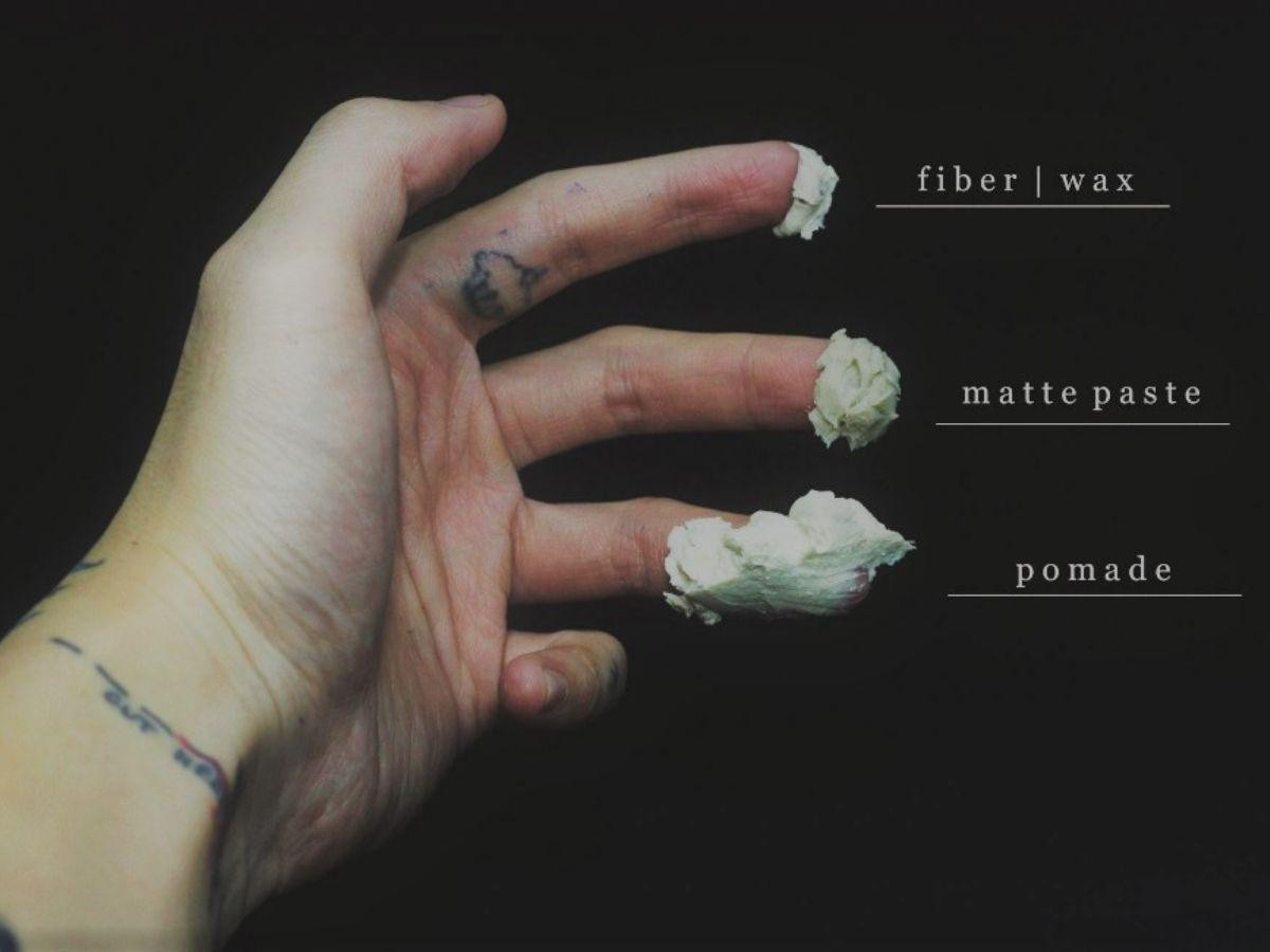 lượng sáp vừa đủ để tạo kiểu tóc đẹp nam không bết dính