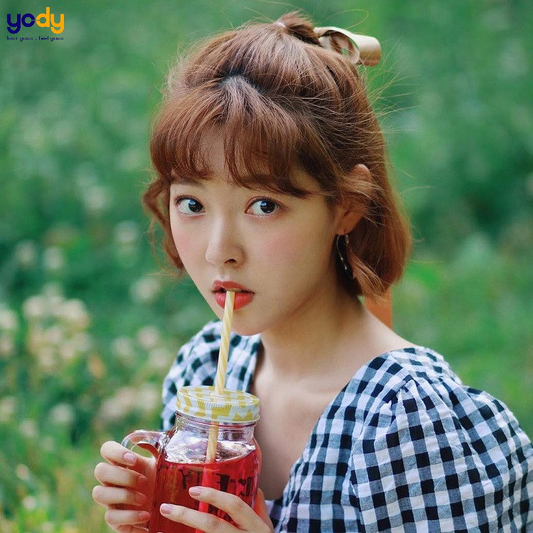 Mái ngố xéo lưa thưa nhẹ nhàng