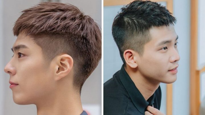 Mái tóc layer texture dài bồng bềnh kết hợp mái bay