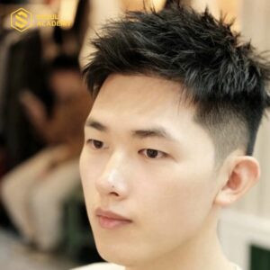 Mái tóc Undercut ngắn được nhiều chàng trai trẻ yêu thích cho tóc cứng