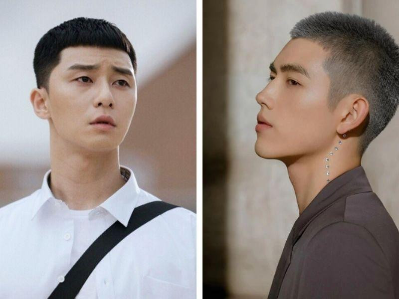 Mặt trái xoan dễ dàng thử nhiều kiểu tóc barber đẹp