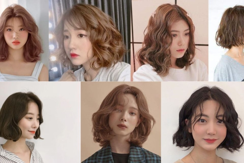 Mẫu kiểu tóc ngắn layer đẹp uốn xoăn gợn sóng, sành điệu và phù hợp nhiều phong cách cá tính
